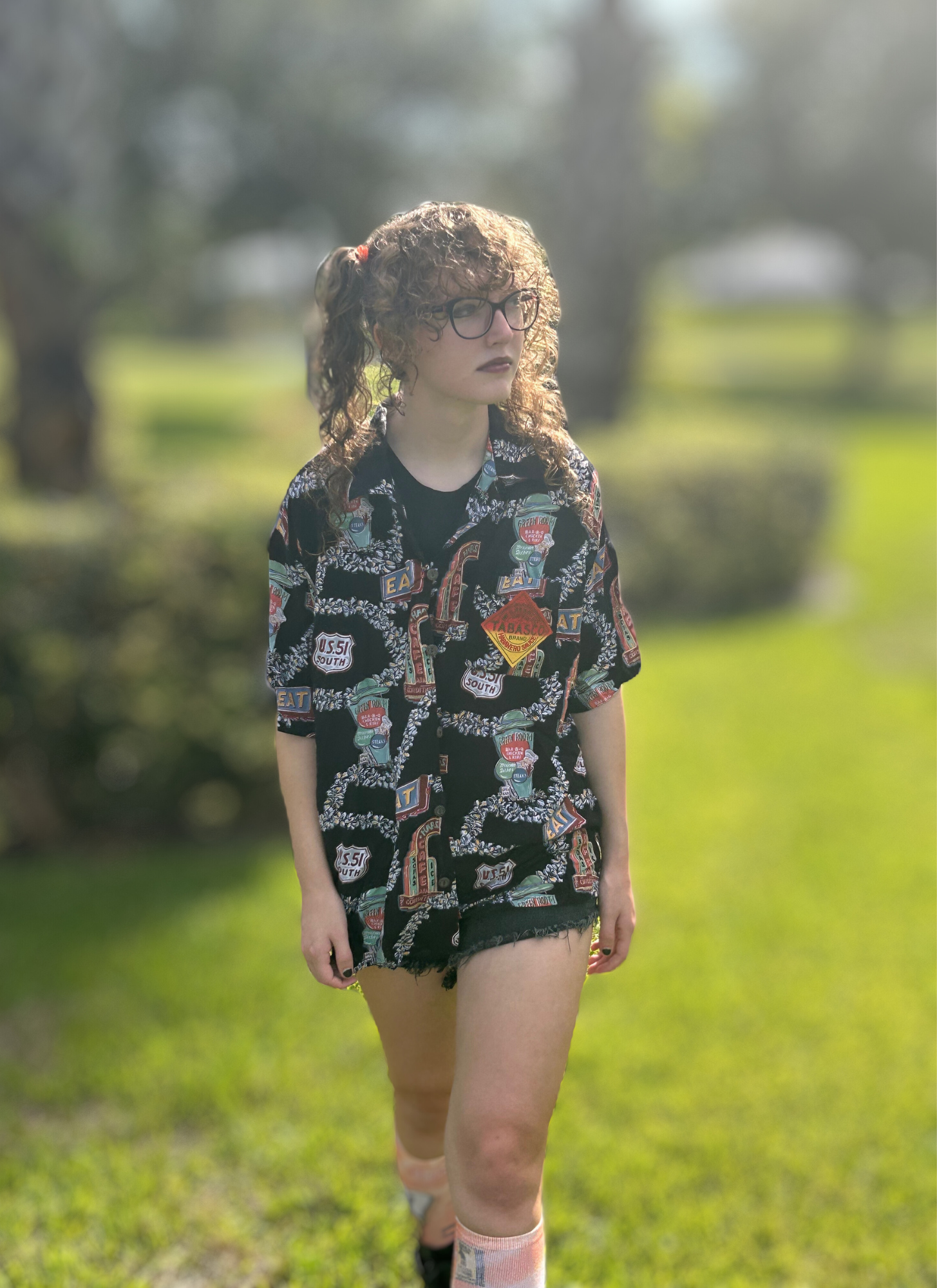 Tabasco Shirt on a model